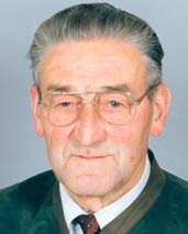 Landwirt i. R., Gemeinderat 1961 - 1973, Oberweis, Reichering 9, im 83. 